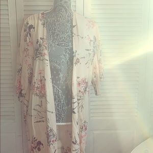 Floral kimono